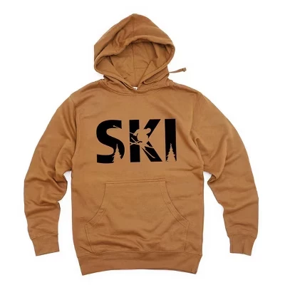 Женское худи Simply Sage Market Ski With Trees, верблюжье