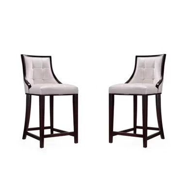Барные стулья Manhattan Comfort Fifth Avenue, 2 шт., белые