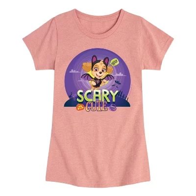 Футболка для девочек Paw Patrol Halloween Skye, розовая
