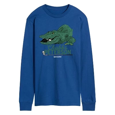 Мужской лонгслив Happy Gilmore One Eyed Gator, синий