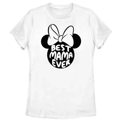 Женская футболка Minnie Mouse «Лучшая мама», белая