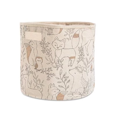 Холщовая корзина для хранения Crane Baby Ezra Woodland
