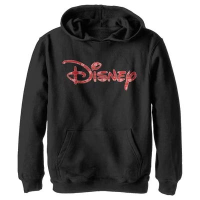 Худи для мальчиков Disney Christmas Logo, черное