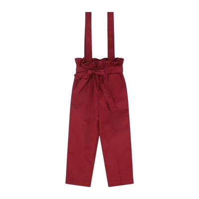 Брюки для девочек Mixed Up Clothing Tirantes, бордовые