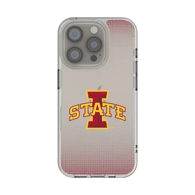 Льняной прозрачный чехол для мобильного телефона NCAA Big 12 Universities для Apple iPhone cyclones штата Айова