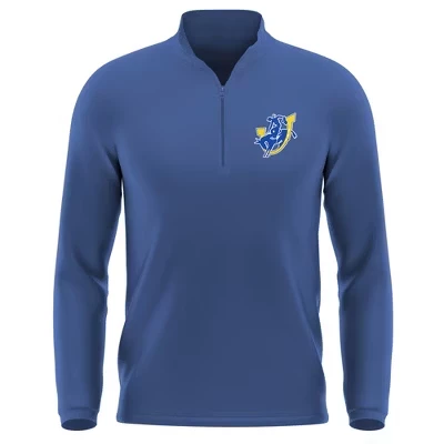 Мужской спортивный пуловер ncaa 1/4 zip, королевский