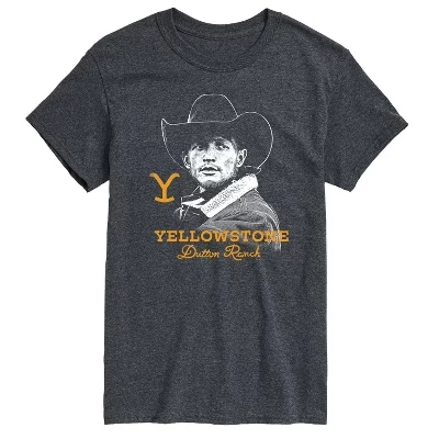 Мужская футболка Jimmy Dutton Ranch с коротким рукавом и графическим рисунком heather charcoal