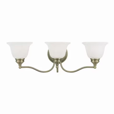 Светильник Livex Lighting Essex на 3 лампы, состаренная латунь