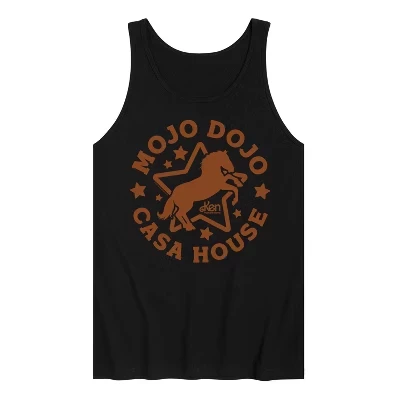 Мужская майка Mojo Dojo Casa House с графическим рисунком, черная