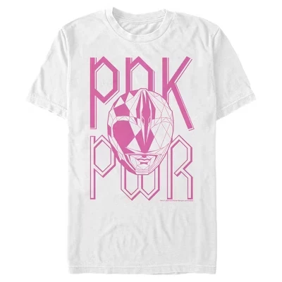 Мужская футболка Power Rangers Power Text, белая