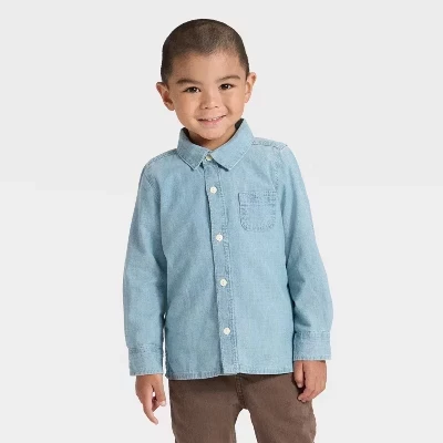 Рубашка для мальчиков OshKosh B'Gosh, шамбре