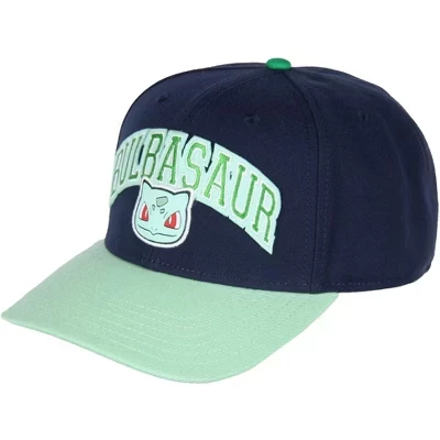 Унисекс кепка Pokemon Bulbasaur с вышивкой