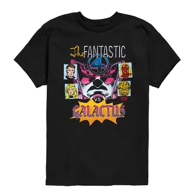 Футболка с коротким рукавом и рисунком Vs Galactus, черная