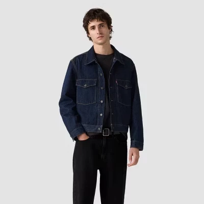 Мужская куртка дальнобойщика Levi's® свободного кроя - Embarcadero Rinse