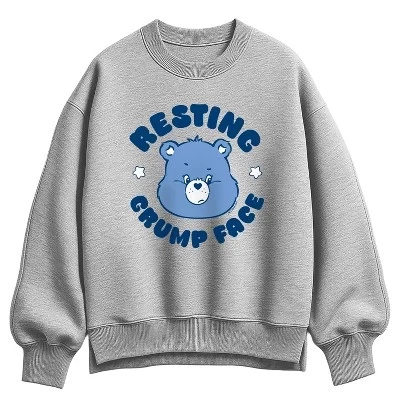 Женская толстовка Athletic heather из флиса Оверсайз Оверсайз с надписью 