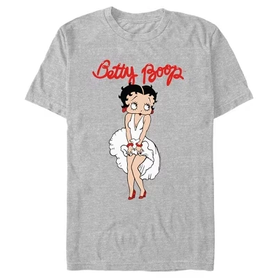Мужское классическое белое платье Betty, футболка athletic heather