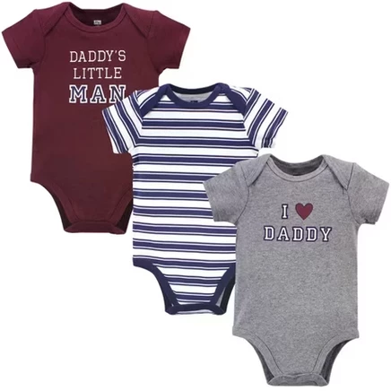 Боди для мальчиков Hudson Baby, 3 шт., для новорождённых