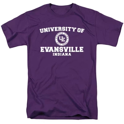 Мужская футболка NCAA University of Evansville, фиолетовая