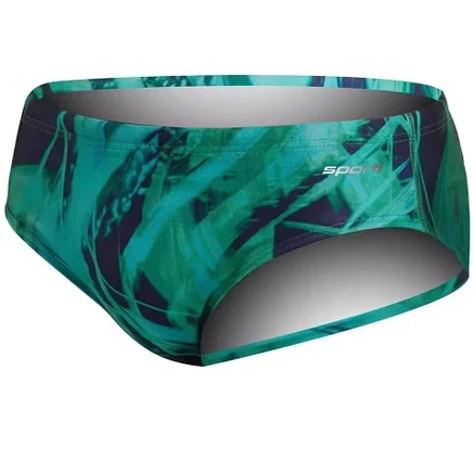 Мужские плавки Sporti HydroLast Neon Rush, зеленые