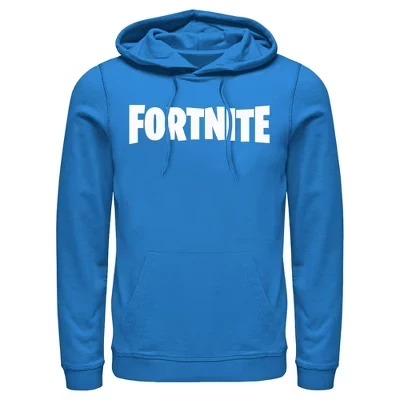 Мужское худи Fortnite Classic White Logo, синее