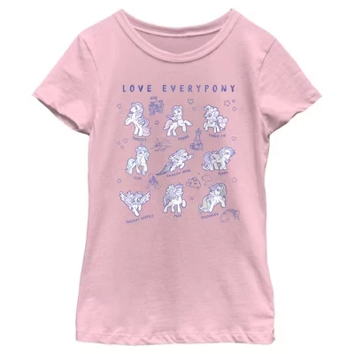 Футболка для девочек My Little Pony, розовая