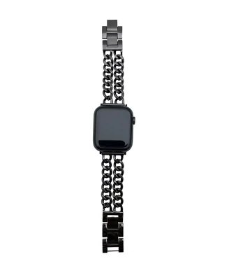 Браслет‑ремешок для Apple Watch Olivia Pratt цепочный, графитовый