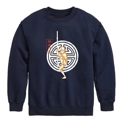 Толстовка для мальчиков Avatar Aang Crest, синяя