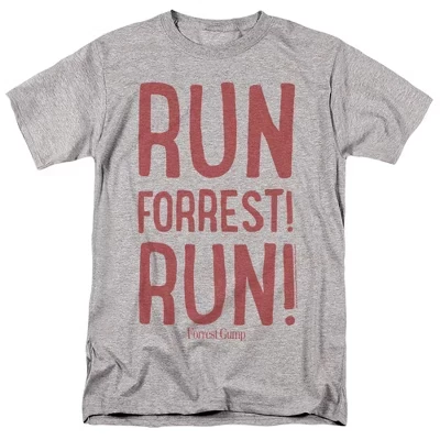 Мужская футболка The Run Forrest! Футболка для бега athletic heather