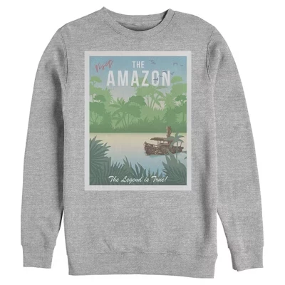 Мужская толстовка Visit the Amazon athletic heather