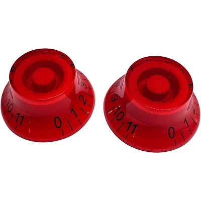 Ручки для гитары AxLabs Bell Knob, 2 шт., красные