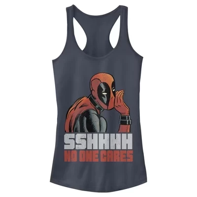 Женская майка Marvel «Дэдпул», индиго
