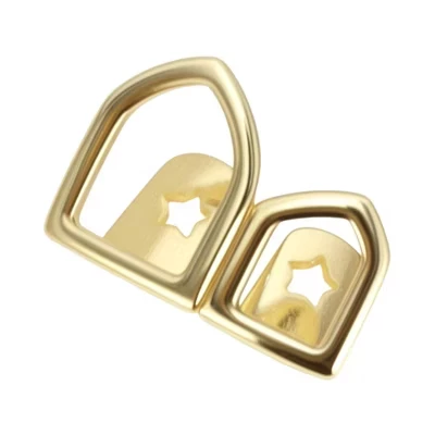 Грилзы Unique Bargains Square, золотистые