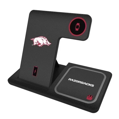 NCAA SEC Universities Предлагает 15-ваттную зарядную станцию 3 в 1 arkansas razorbacks