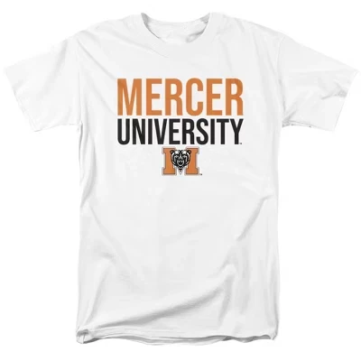 Мужская футболка NCAA Mercer University, белая