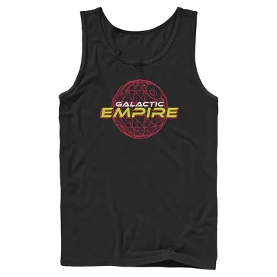 Мужская майка Death Star Galactic Empire черного цвета