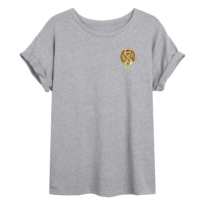 Женская футболка с объемным рисунком Elphaba Badge Oversize