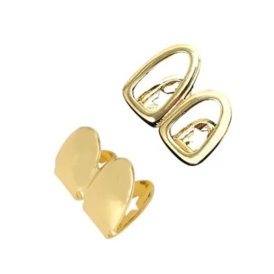 Мужские накладные зубные грилзы Unique Bargains, золотистые