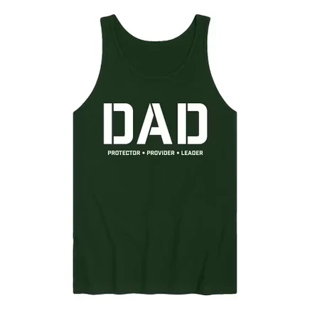 Мужская майка с графическим принтом forest green от лидера поставщиков услуг Dad Protector для мужчин
