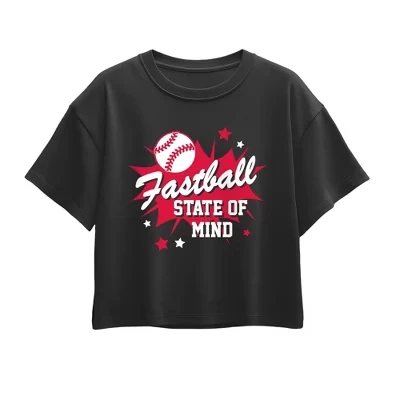 Футболка Fastball State Of Mind с коротким рукавом и квадратным рисунком, черная