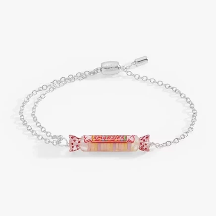 Браслет Alex and Ani SMARTIES на цепочке, серебристый