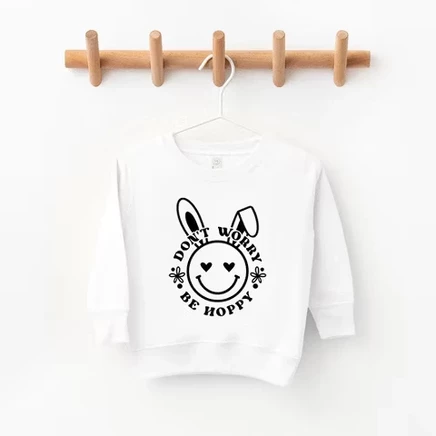 Детский свитшот The Juniper Shop «Зайчик», белый