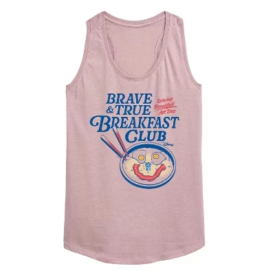 Женская спортивная майка Brave and True Breakfast Club с графическим принтом heather orchid