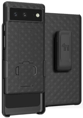 Чехол Nakedcellphone Holcom для Google Pixel 6, черный