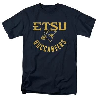 Унисекс-футболка NCAA ETSU Buccaneers, синяя