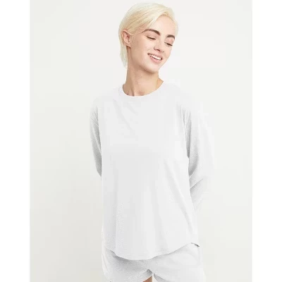 Женский лонгслив Hanes Originals, белый