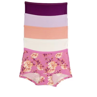 So Smooth Modal Midrise Boyshort, 5 шт. | | Розовые трусики