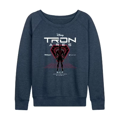 Женский лонгслив TRON Ares Dark Digital, индиго