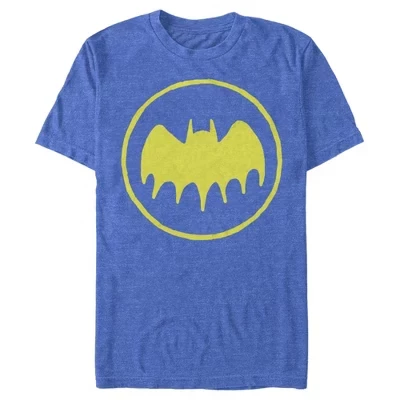 Мужская футболка DC Comics Batman, логотип, синяя
