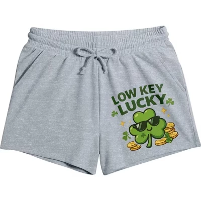 Женские домашние шорты Bioworld Low Key Lucky, синие