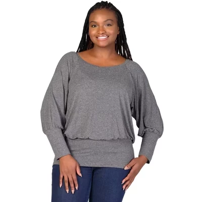 Женский топ 24seven Comfort Apparel, серый